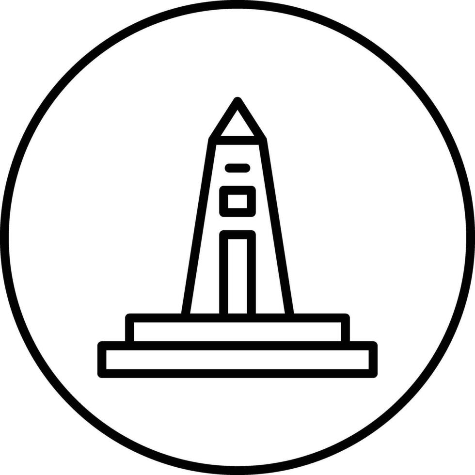 Obelisk Vector Icon