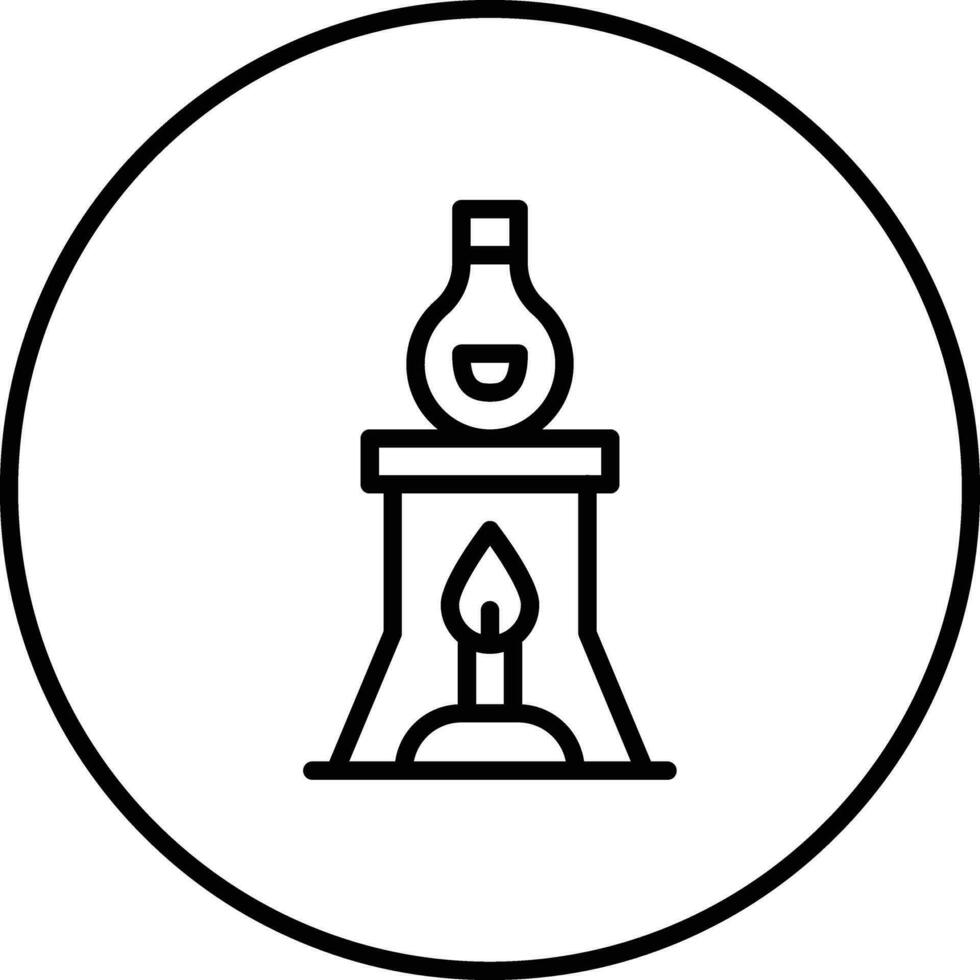 Bunsen Burner Vector Icon