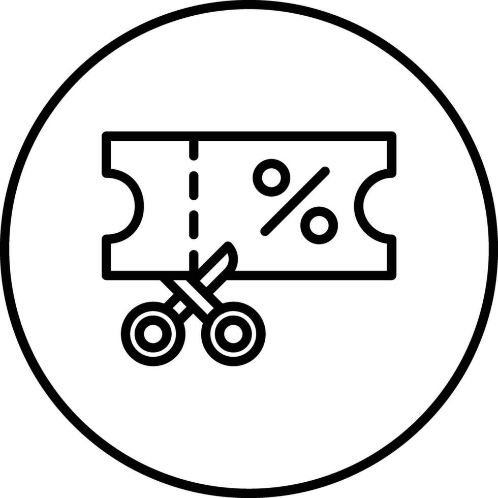 Discount Coupon Vector Icon