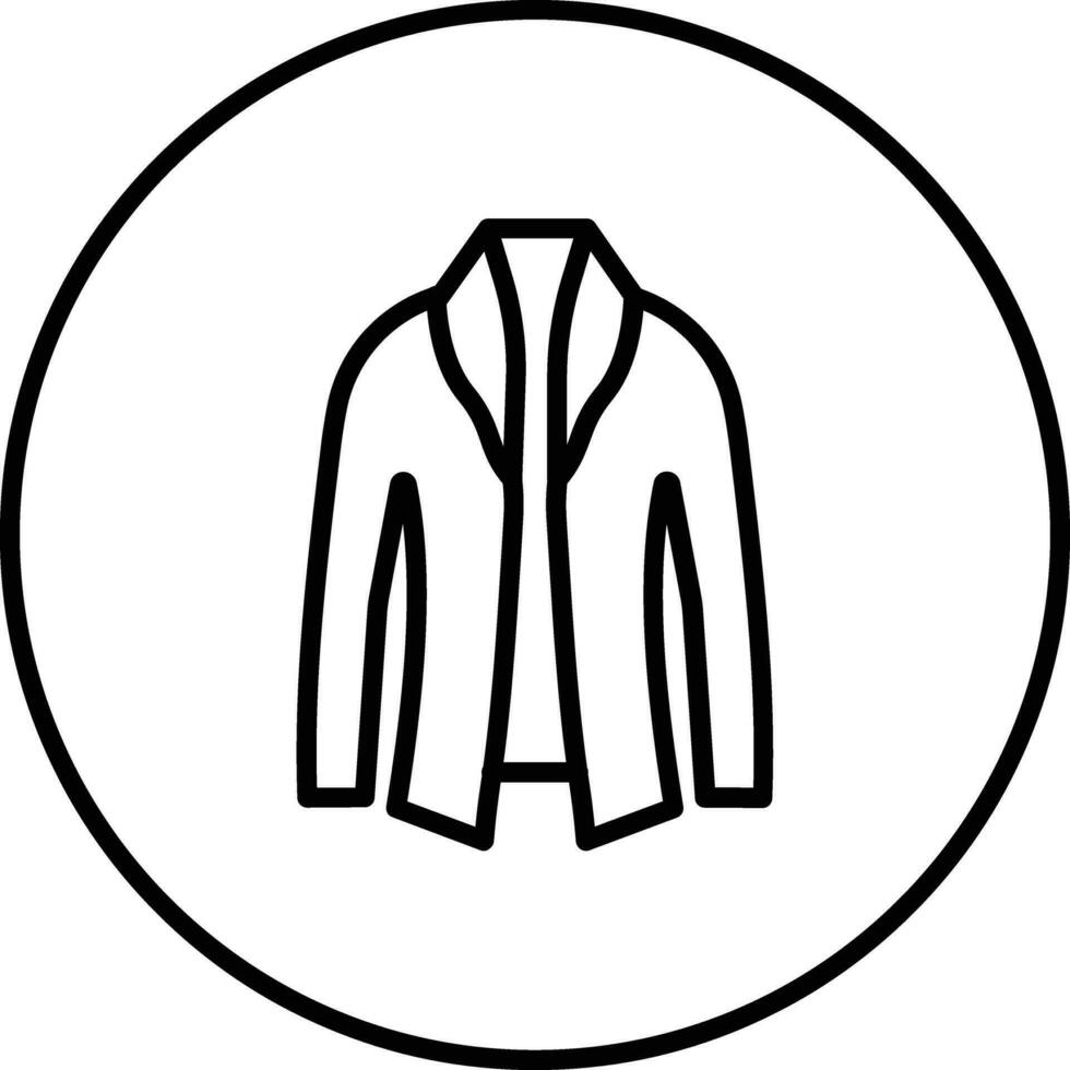 Business Coat Vector Icon