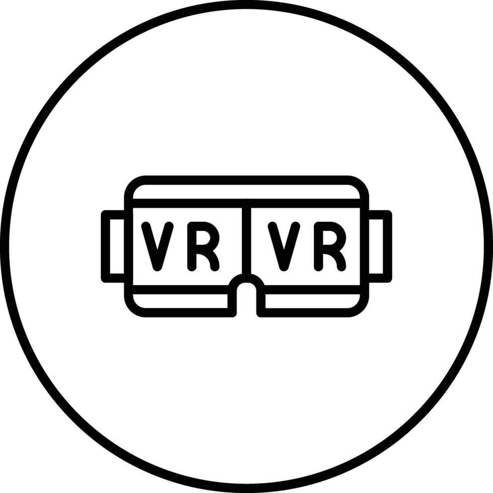 vr vector icono