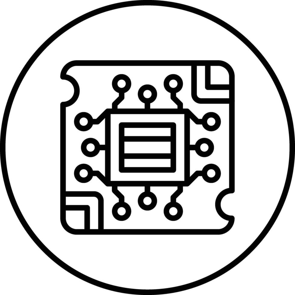 Pcb Board Vector Icon