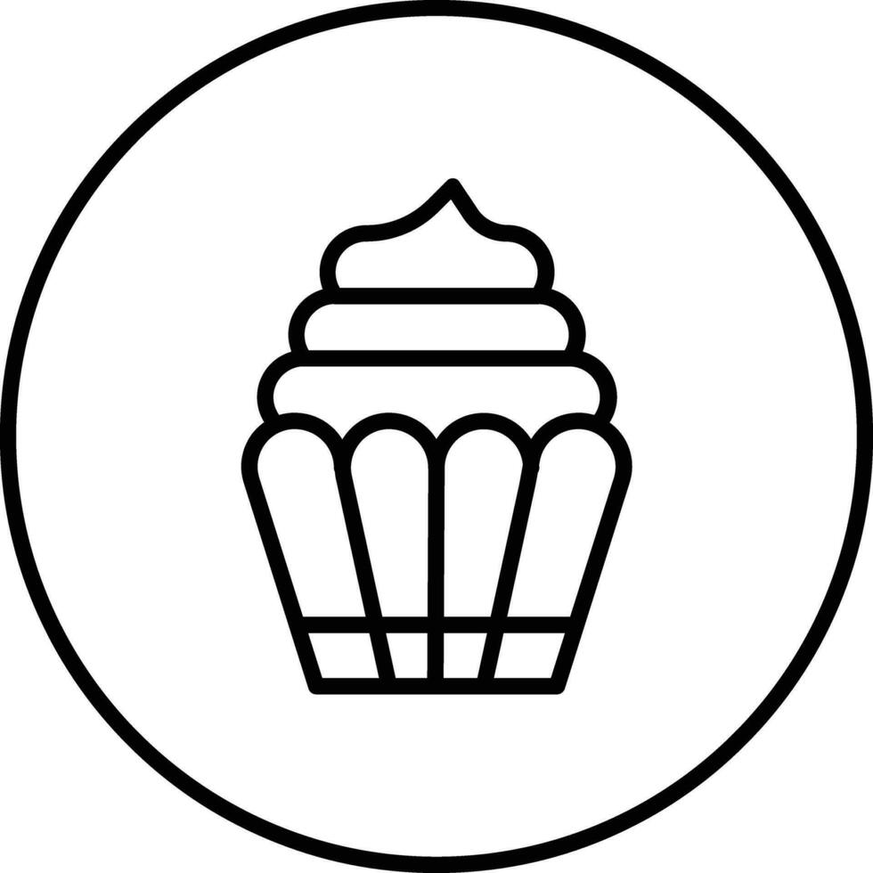 Cupcake Vector Icon