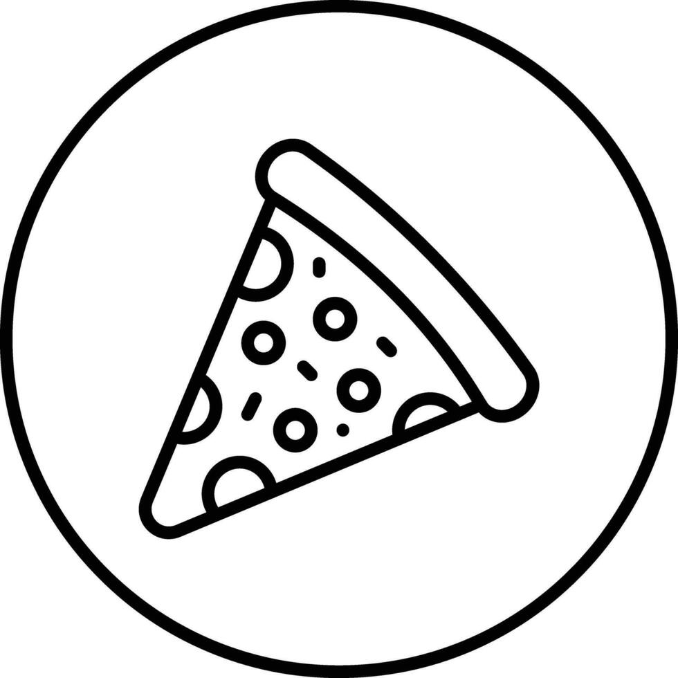 Pizza Slice Vector Icon