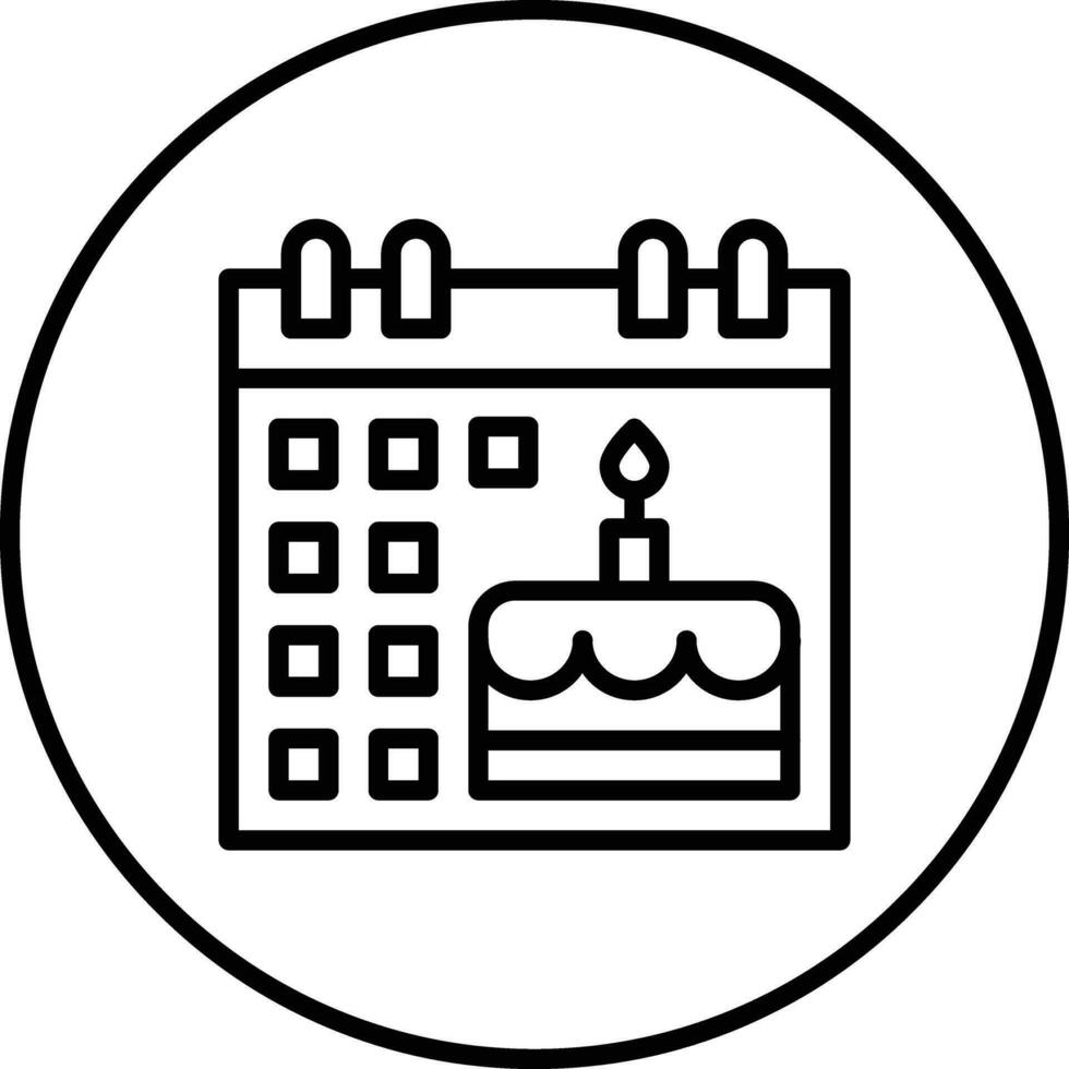 Birthday Event Vector Icon