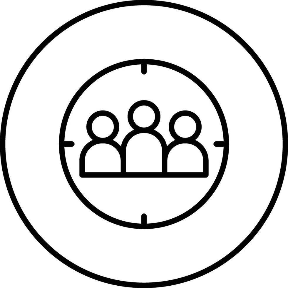 Target Audience Vector Icon