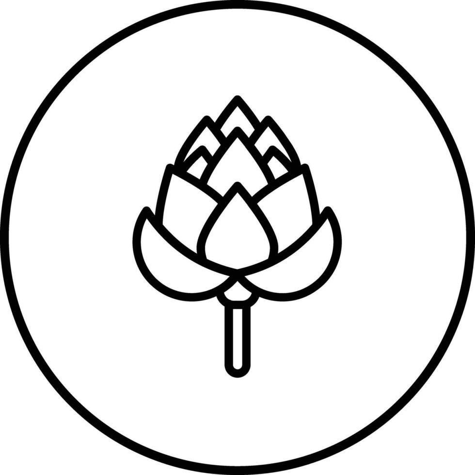 Artichoke Vector Icon