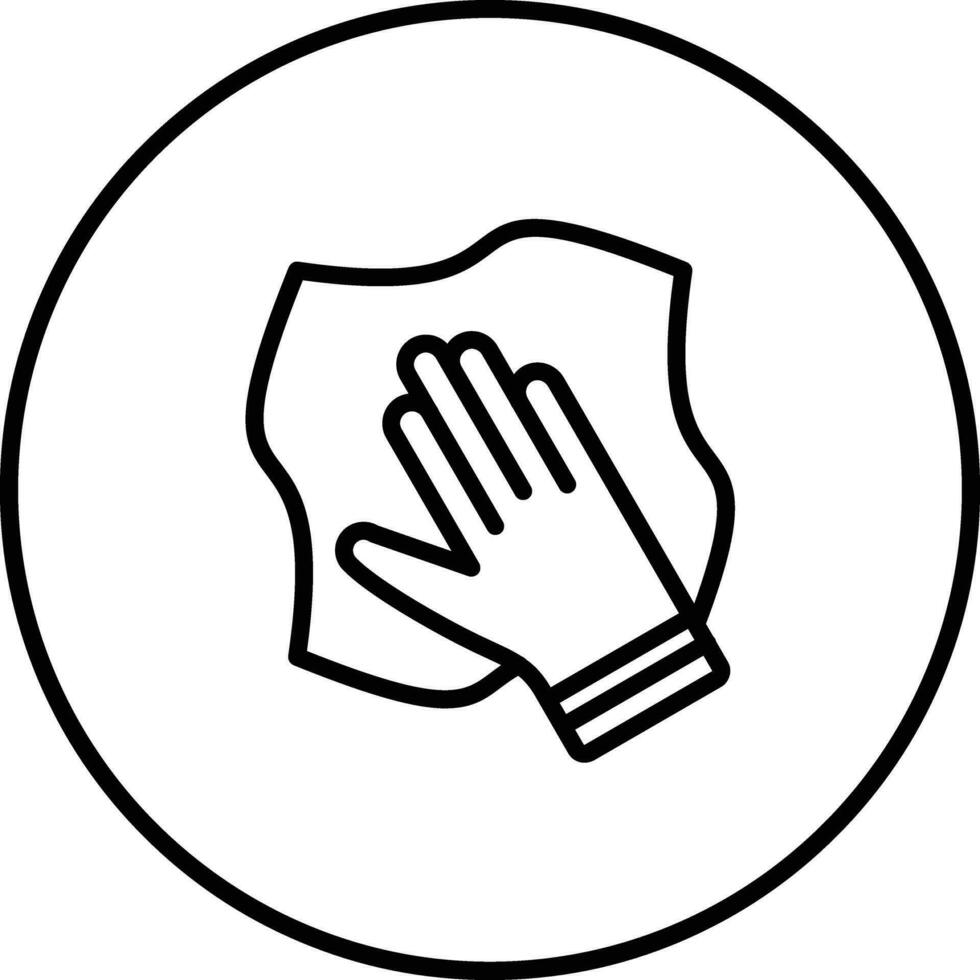 Cleaning Cloth Vector Icon