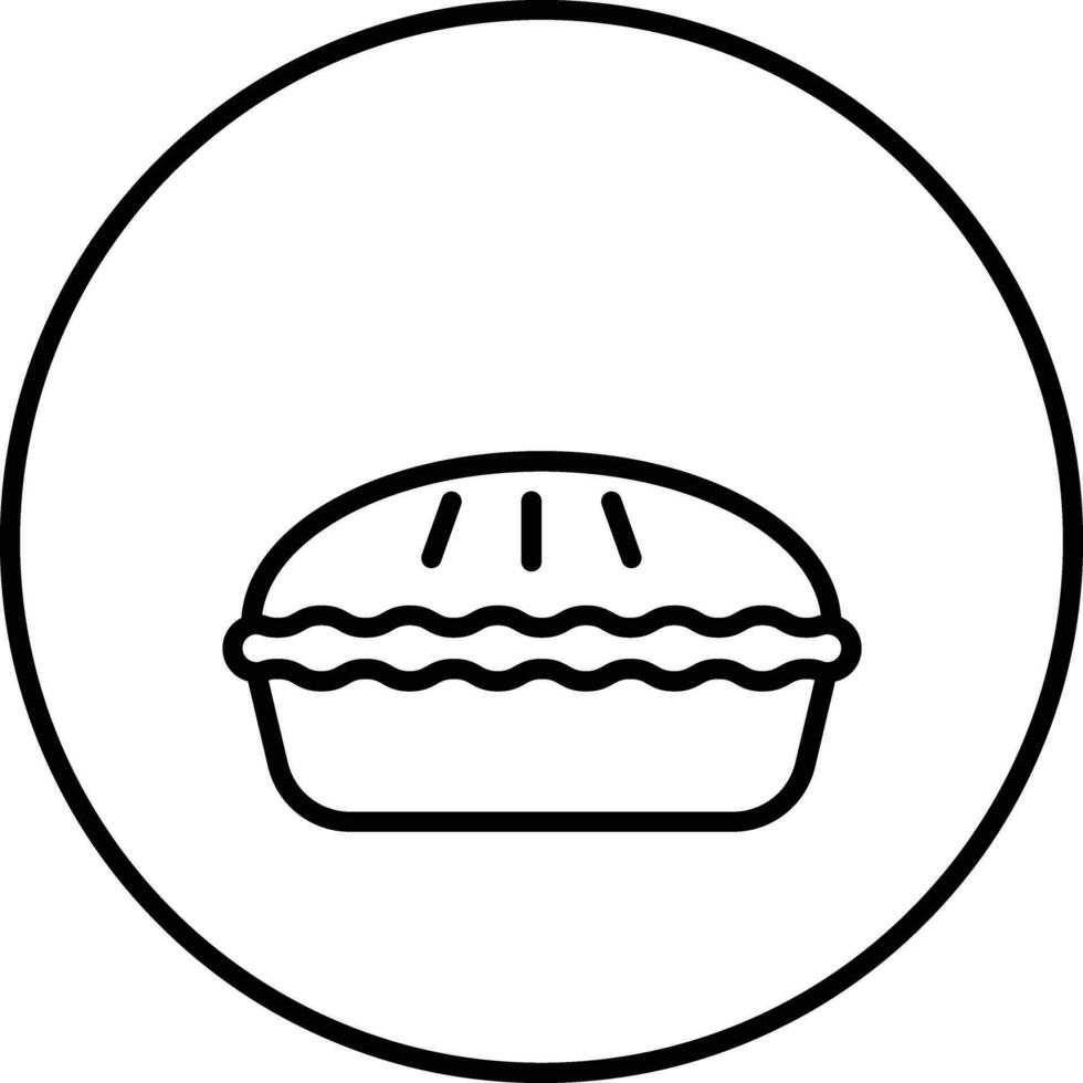 Pie Vector Icon