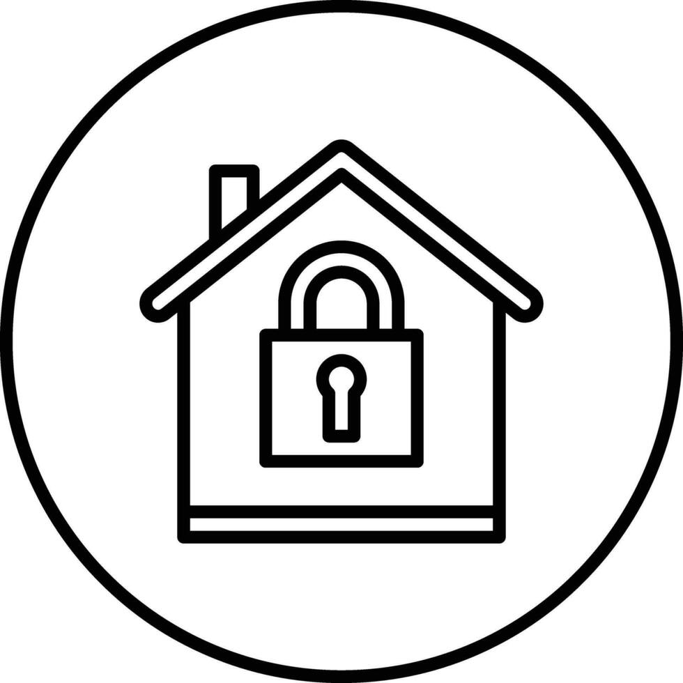 Property Lock Vector Icon