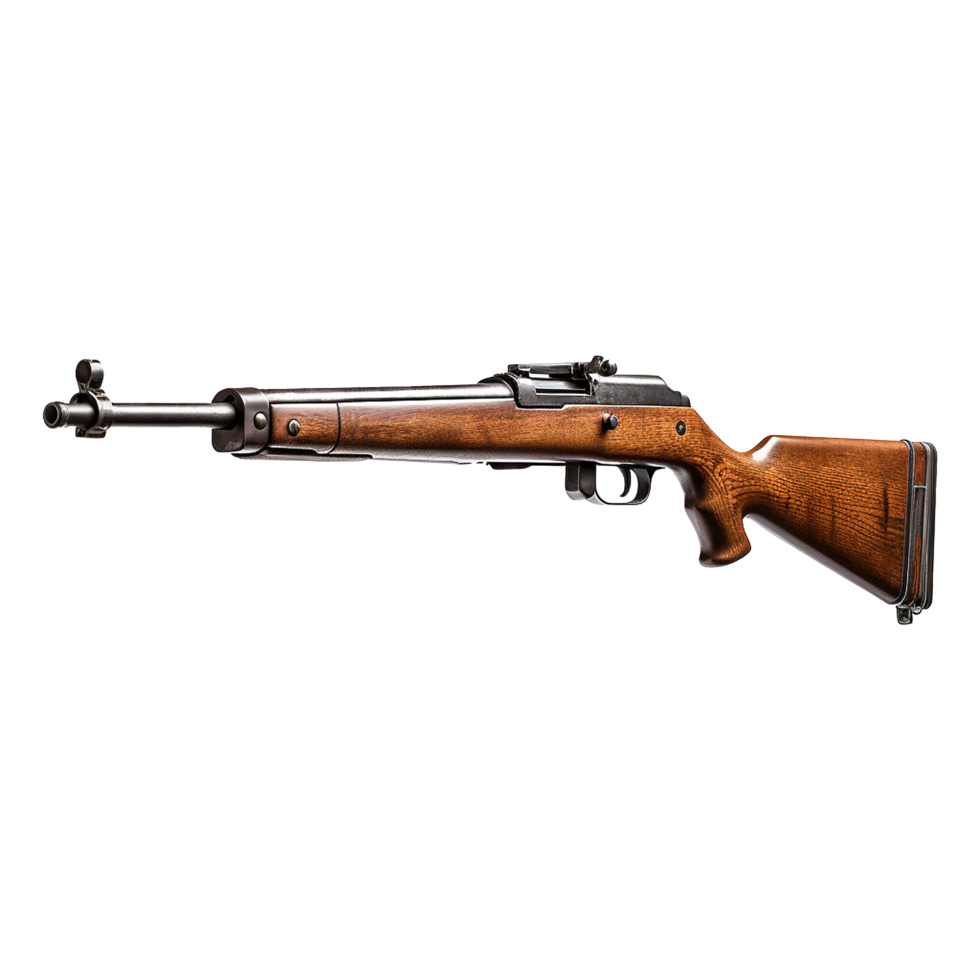 ai generiert m1 Garand isoliert auf transparent Hintergrund png