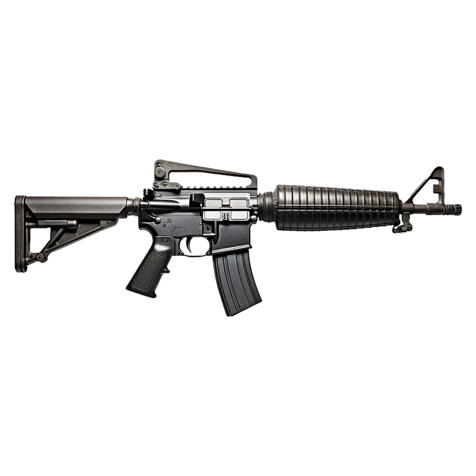 AI generated Weapon isolated on transparent background png