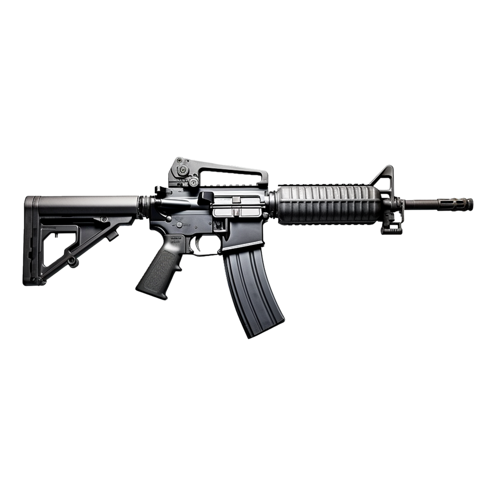 AI generated Weapon isolated on transparent background png