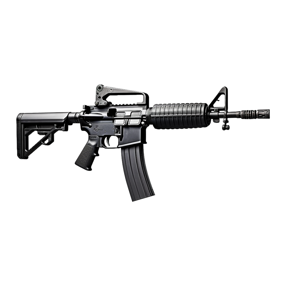 AI generated Weapon isolated on transparent background png