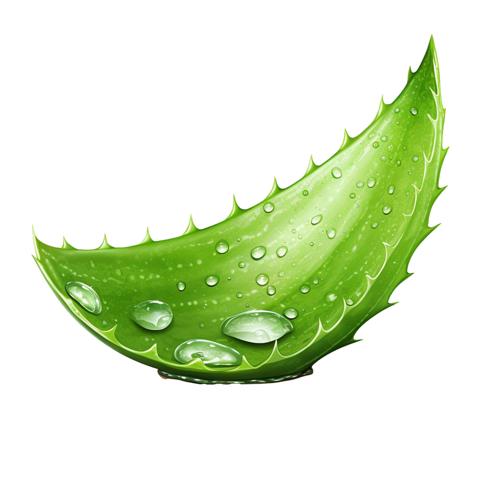 AI generated Aloe vera png isolated on transparent background