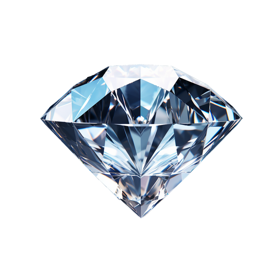 AI generated Diamond png isolated on transparent background