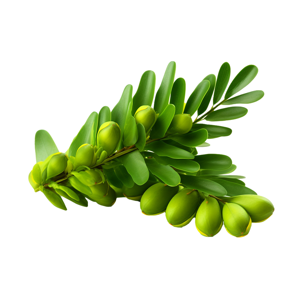 AI generated Zamia fruit png isolated on transparent background