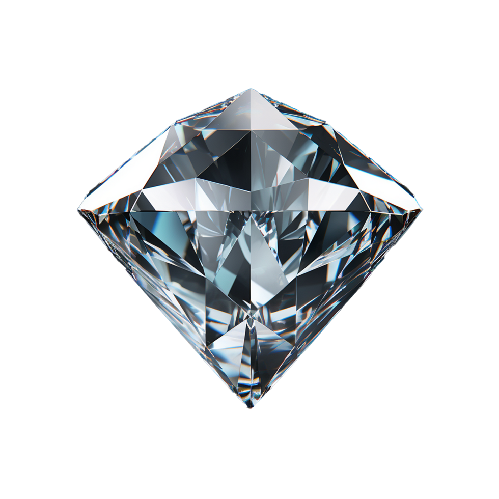 AI generated Diamond png isolated on transparent background