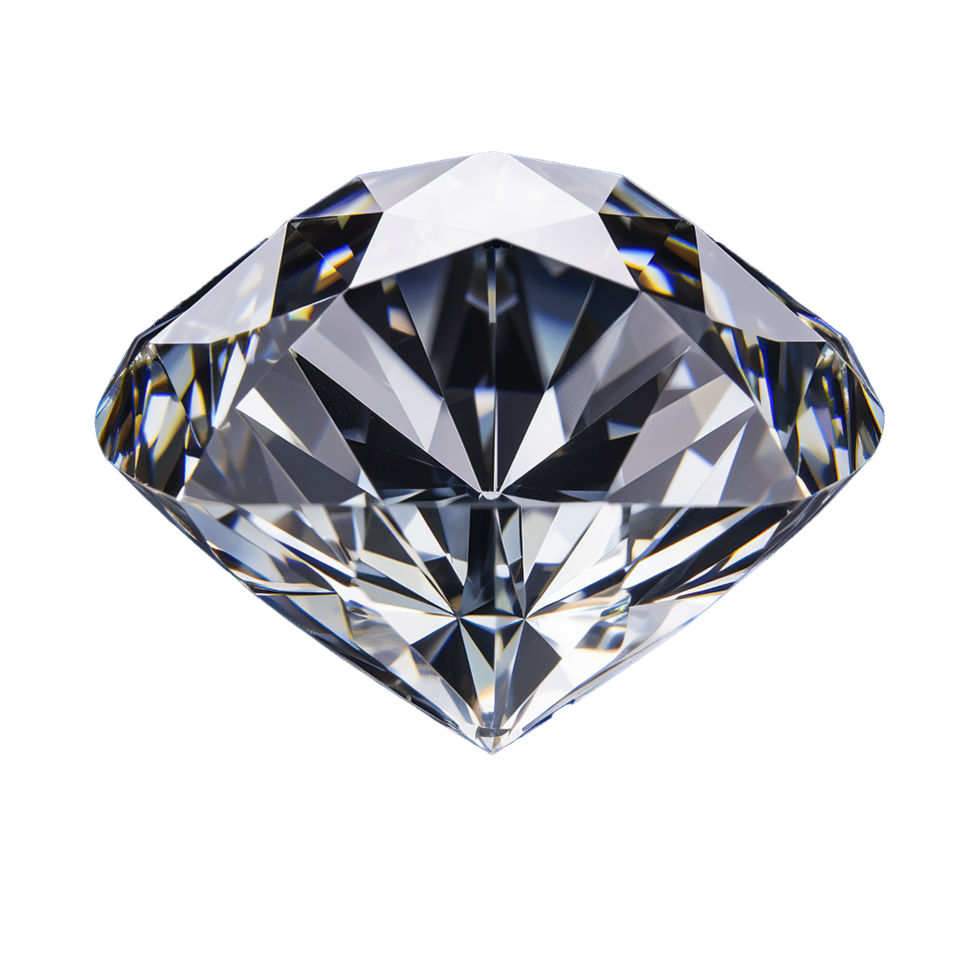 AI generated Diamond png isolated on transparent background