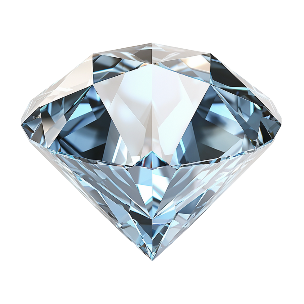 AI generated Diamond png isolated on transparent background