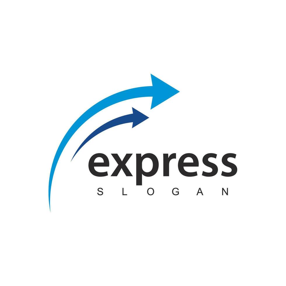 Express logo designs vector, Transport logistic delivery and shipping service. vector