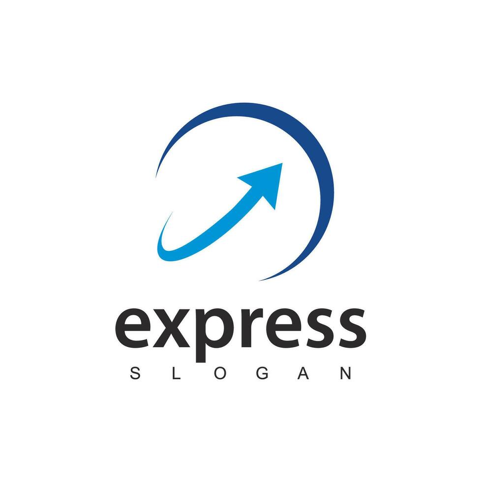 Express logo designs vector, Transport logistic delivery and shipping service. vector