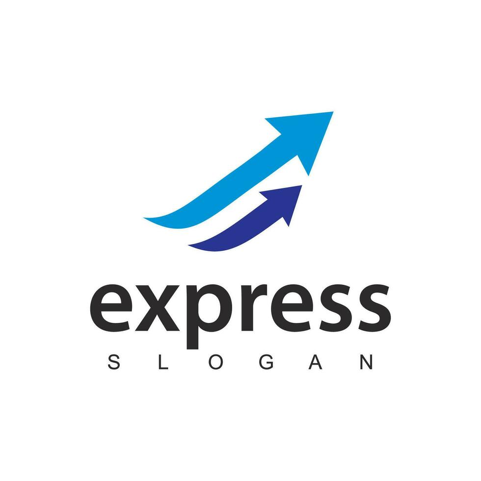 Express logo designs vector, Transport logistic delivery and shipping service. vector