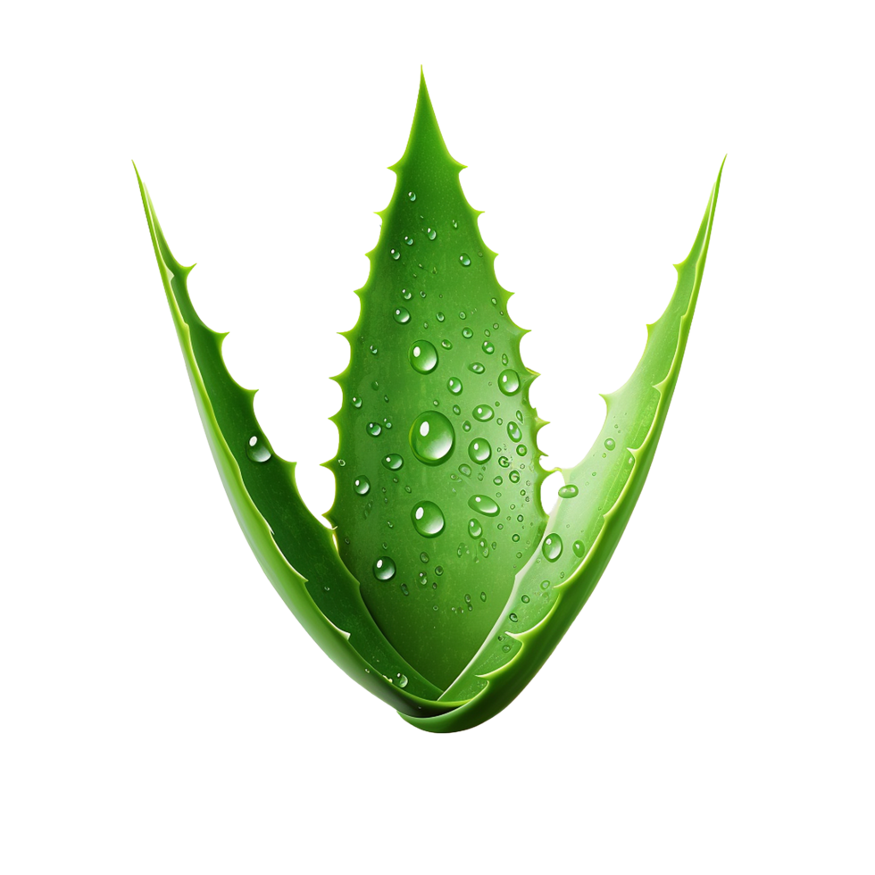 AI generated Aloe vera png isolated on transparent background