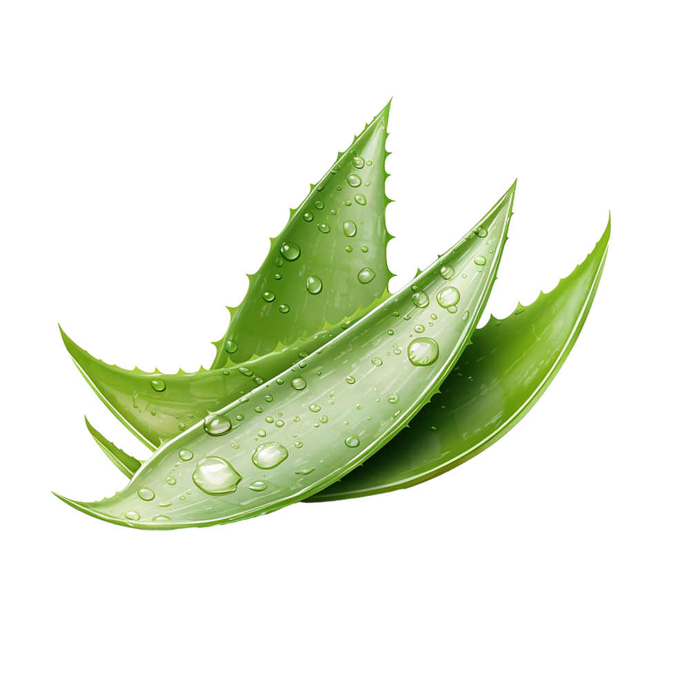 AI generated Aloe vera png isolated on transparent background