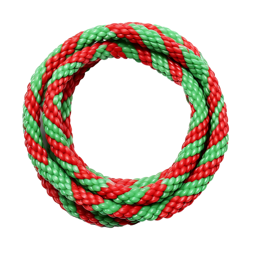 AI generated A plastic rope png isolated on transparent background