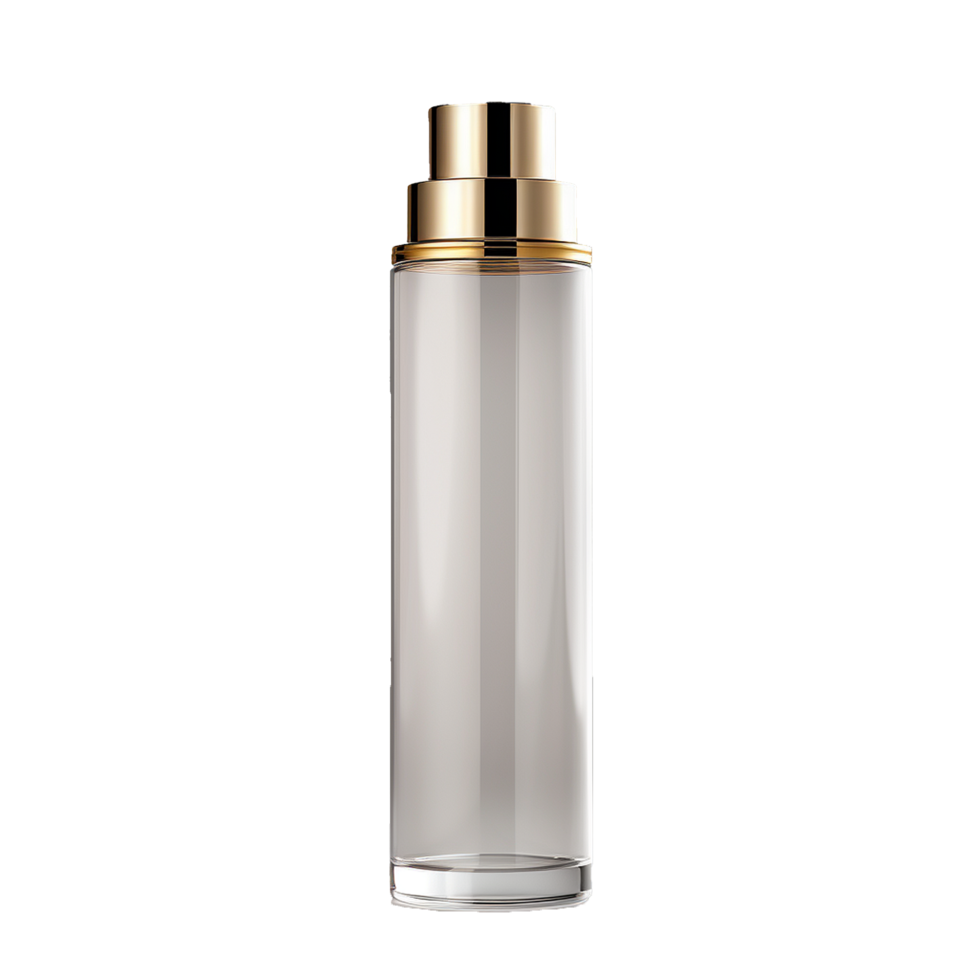 AI generated Cosmetic bottle png isolated on transparent background
