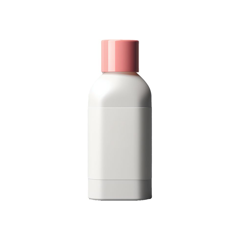 AI generated Cosmetic bottle png isolated on transparent background