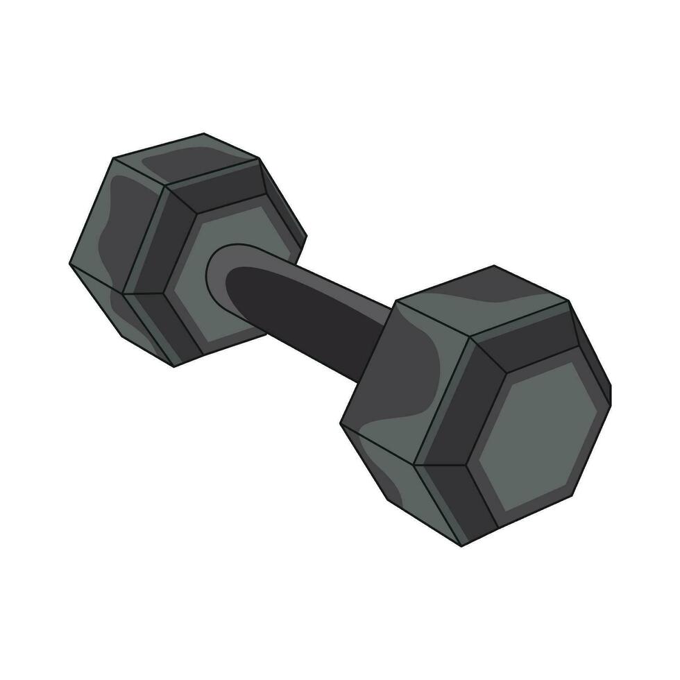 illustration of barbell vector