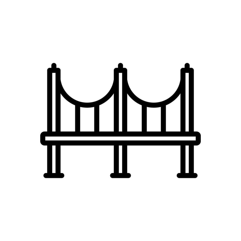 bridge icon symbol vector template