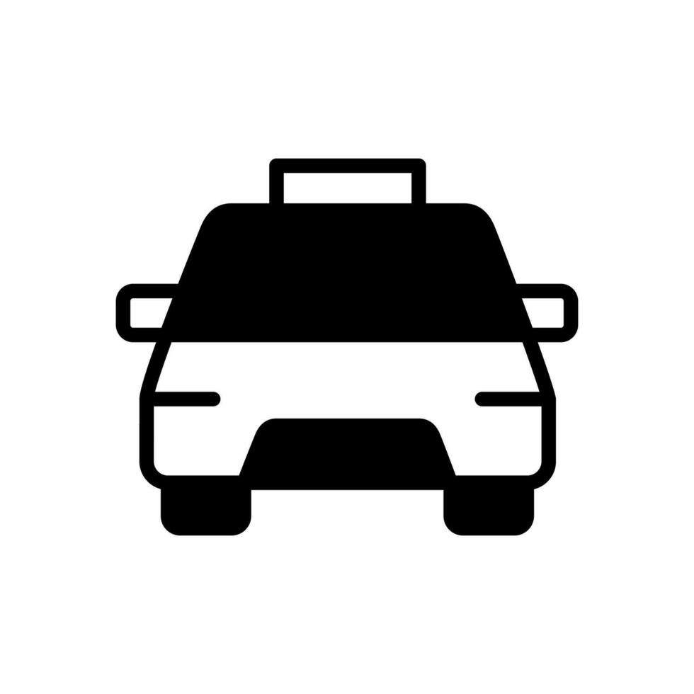 taxi icon symbol vector template