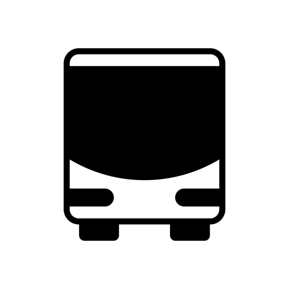 bus icon symbol vector template