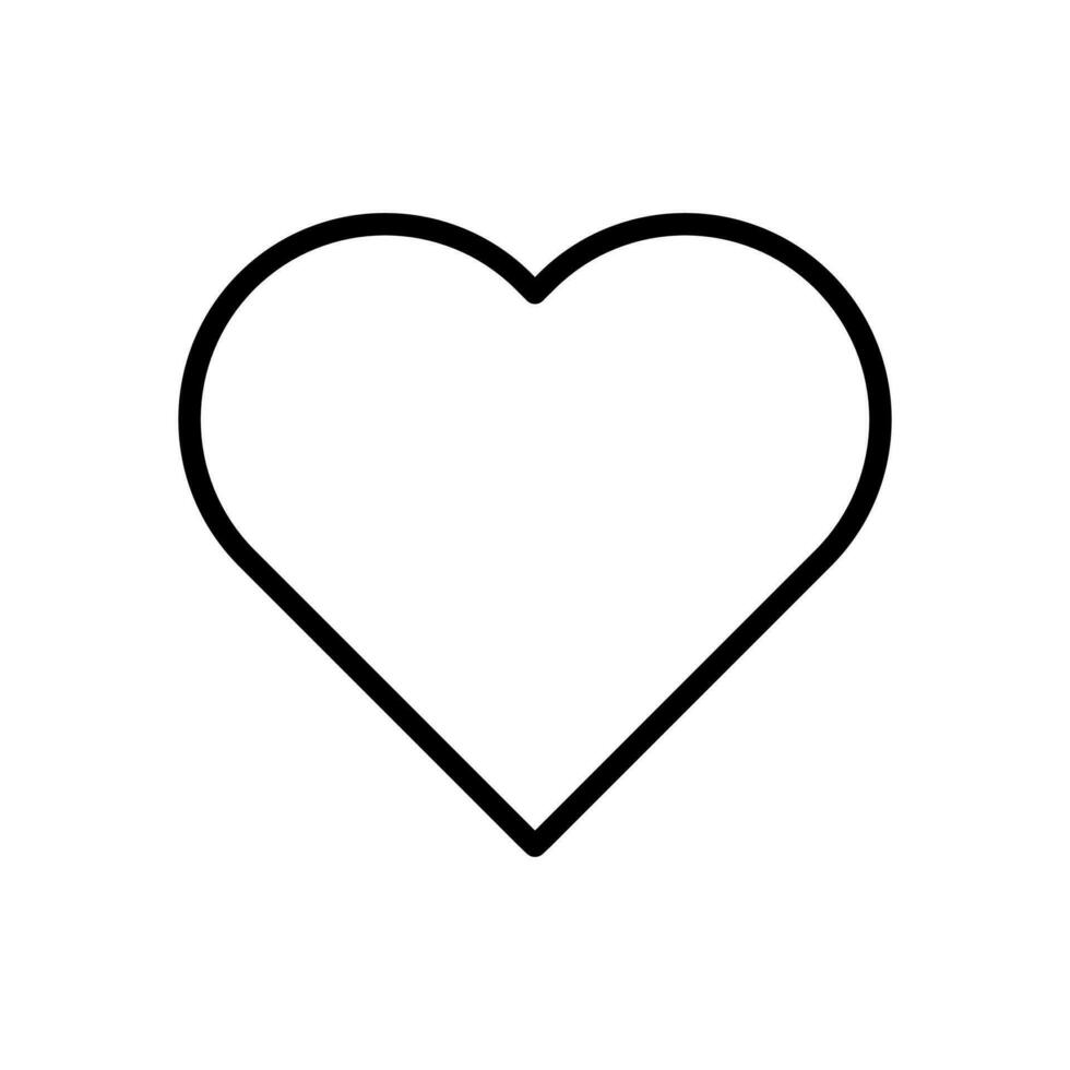 Love, Like icon symbol vector template