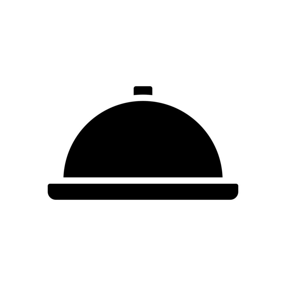 comida icono símbolo vector modelo