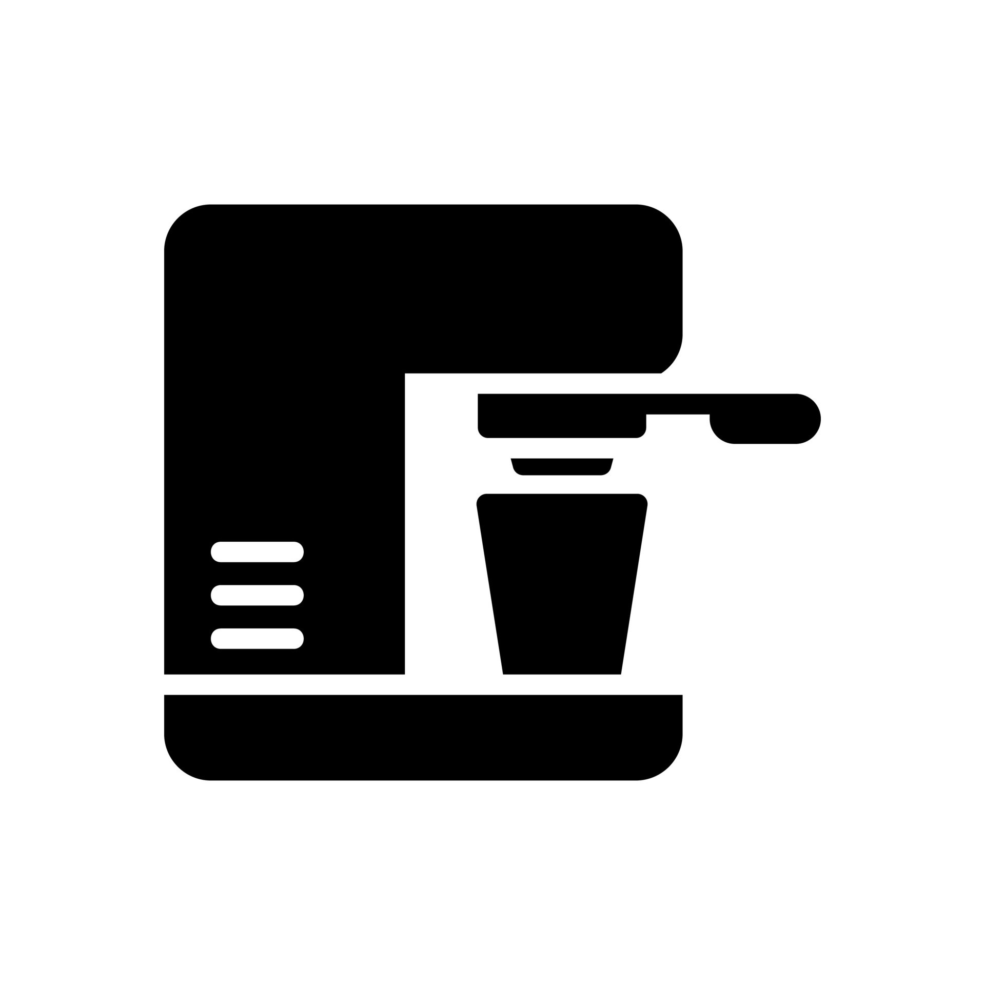 espresso machine icon symbol vector template 36744567 Vector Art at