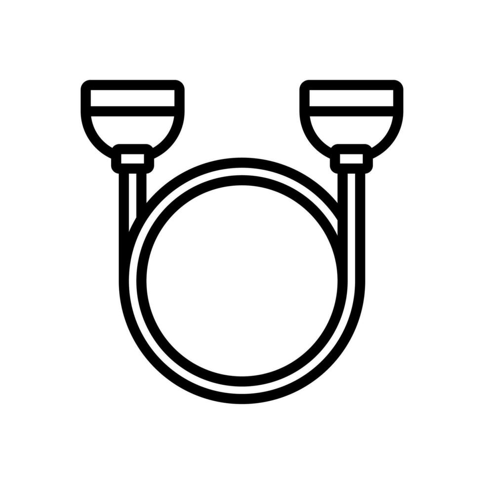 Resistance Band Icon Vector Design Template