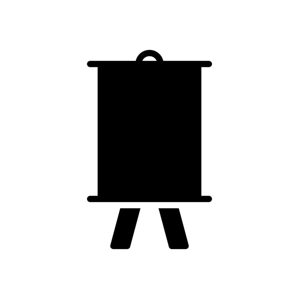 easel icon symbol vector template