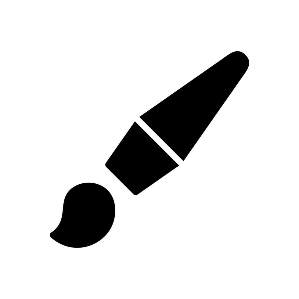 paintbrush icon symbol vector template 36744658 Vector Art at Vecteezy