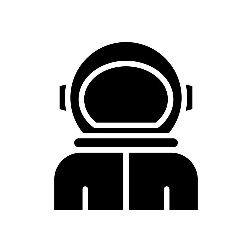 astronaut icon symbol vector template