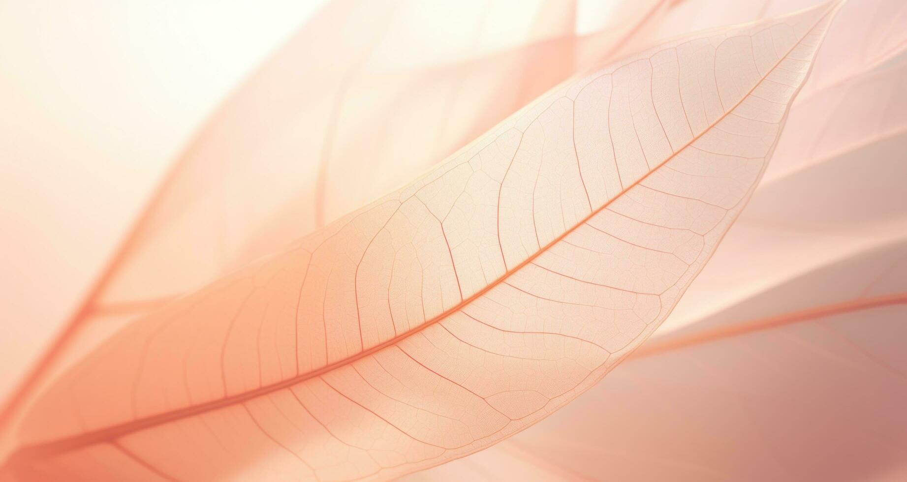 AI generated a close up of a leaf is featured photo
