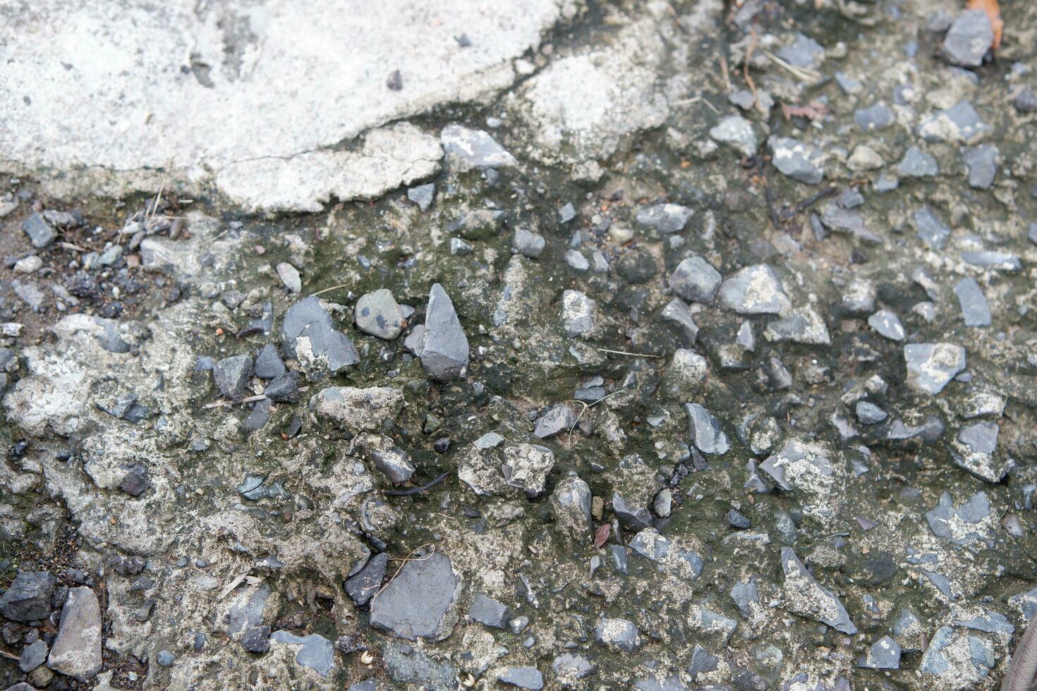 texture background abstract asphalt stone gravel photo