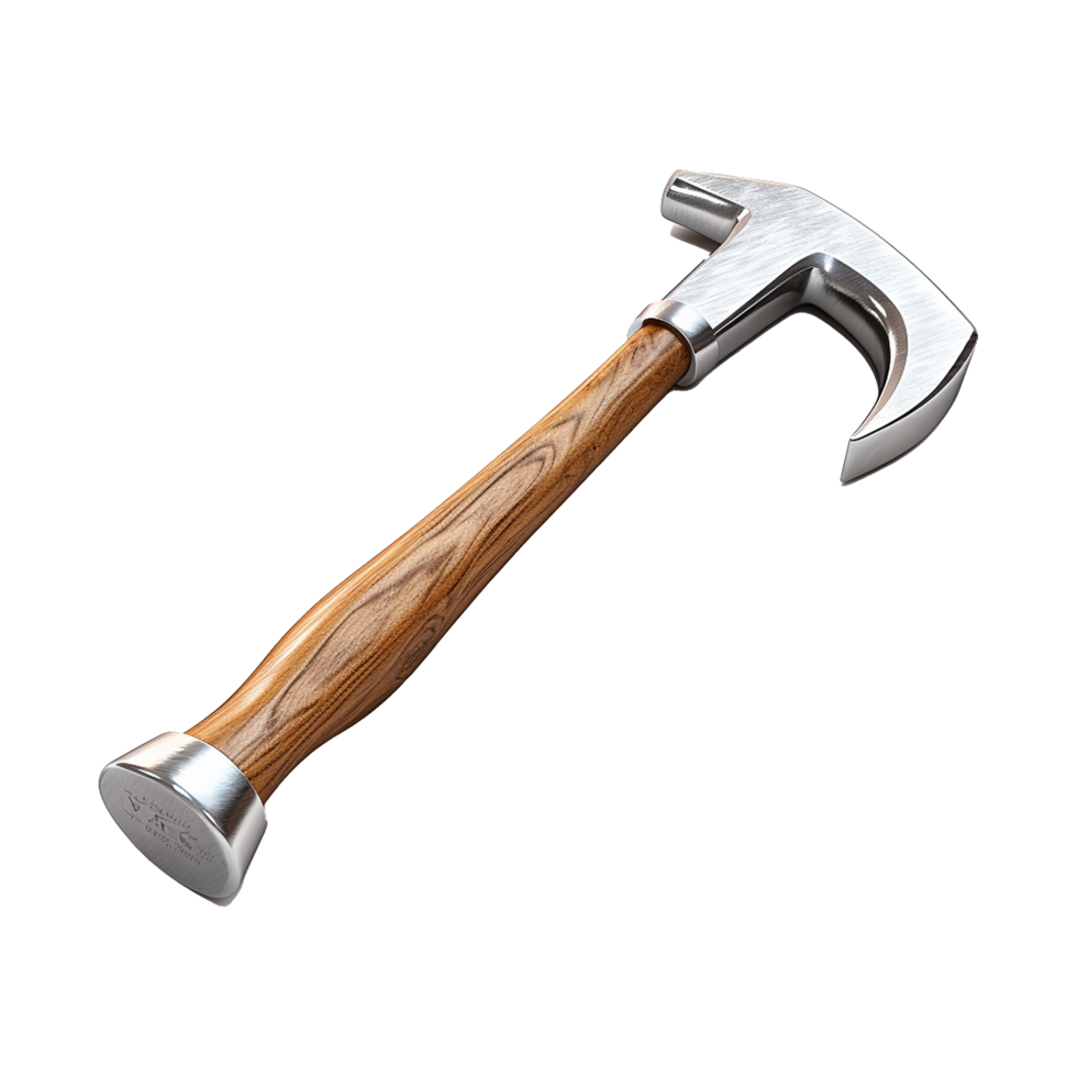 AI generated Claw Hammer isolated on transparent background png