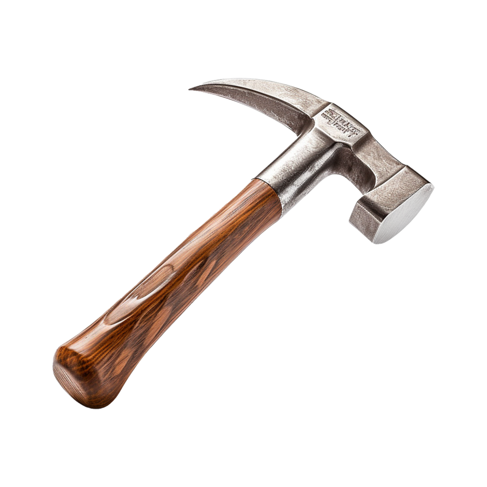 AI generated Claw Hammer isolated on transparent background png