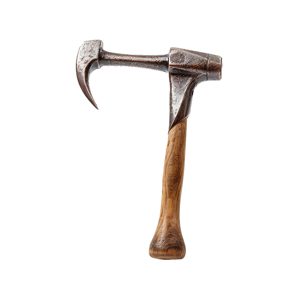 AI generated Claw Hammer isolated on transparent background png