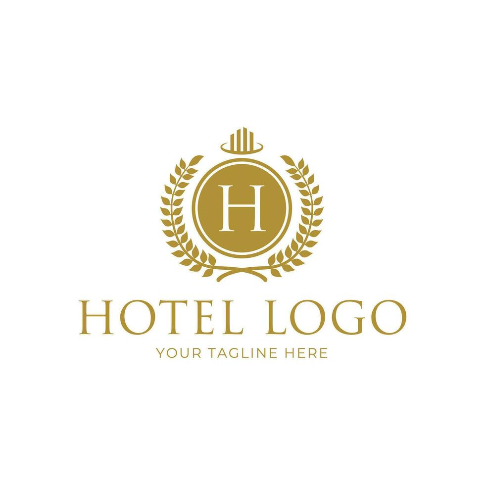 Elegant Hotel Logo icon vector template