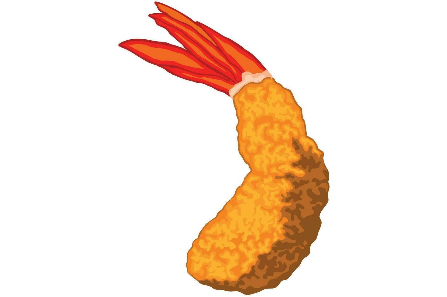 Ebi Furai - Fried Shrimp Vector